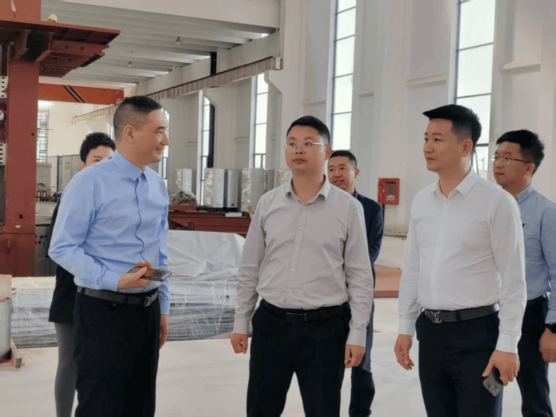樊学双市长一行走访调研福鑫轮毂项目现场